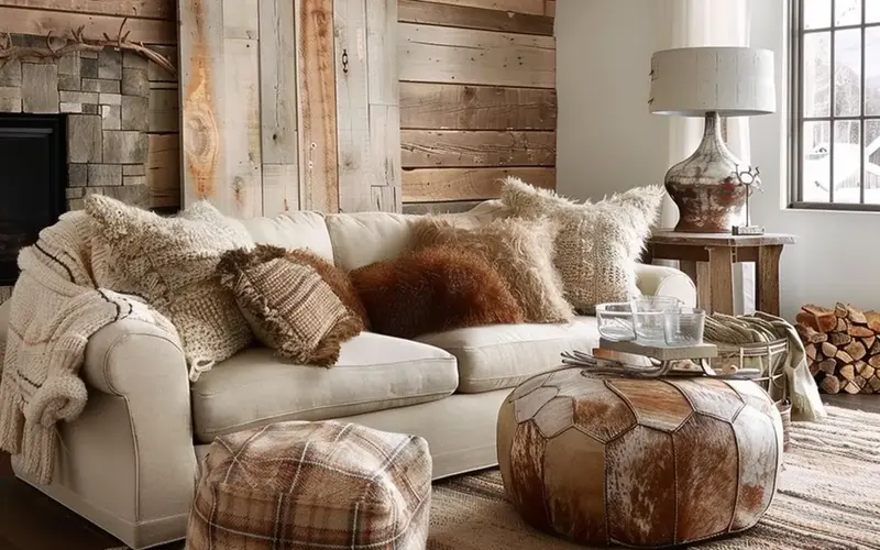 Cozy Textures: Layer Up for Rustic Warmth: