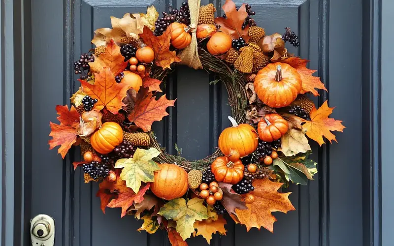 Festive Fall Wreaths: