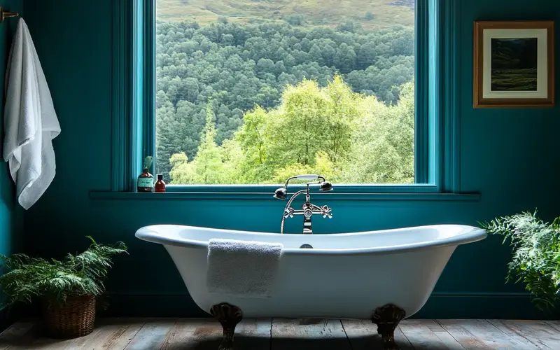 Loch-Inspired Hues (Bathroom):