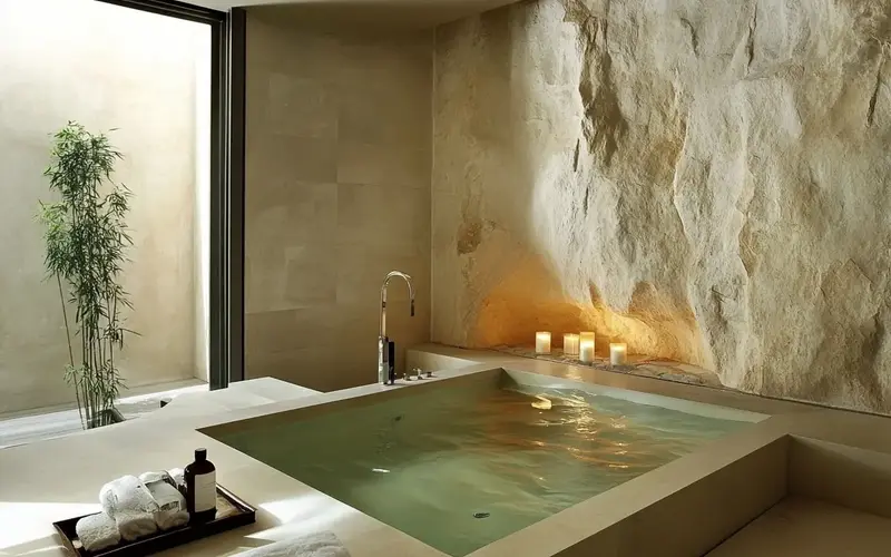 Sunken Bathtubs: 