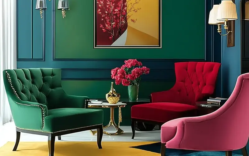 Vibrant Jewel Tones: