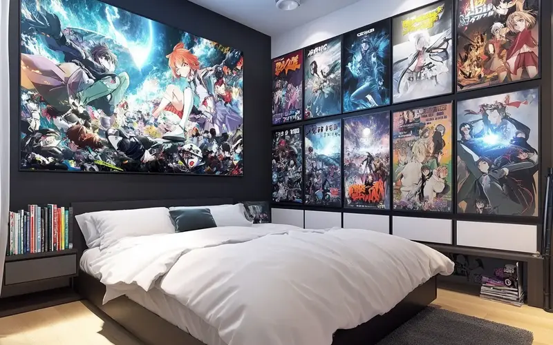 Anime-Inspired Wall Art: