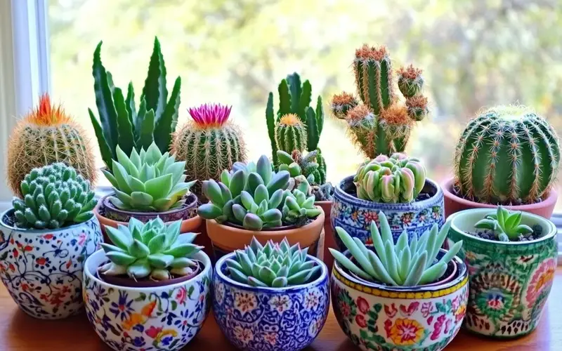 Cacti and Succulents: