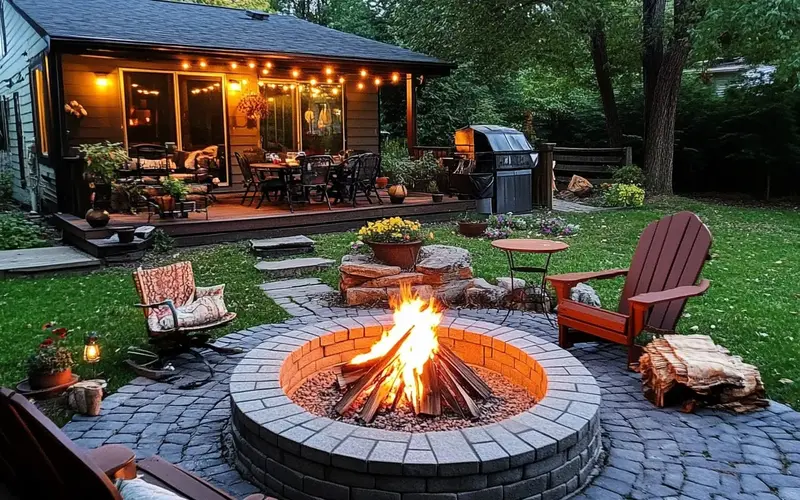 Fire Pit Gatherings: