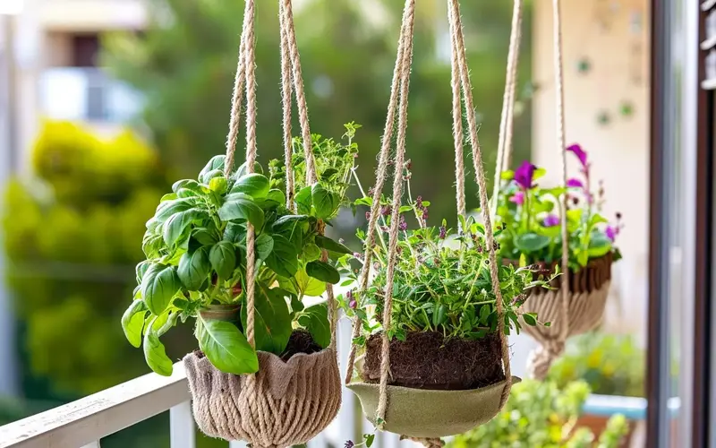 Hanging Herb Garden: 