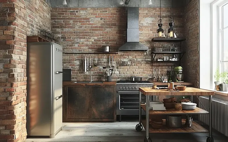 Industrial Chic (Czech-inspired Kitchen):