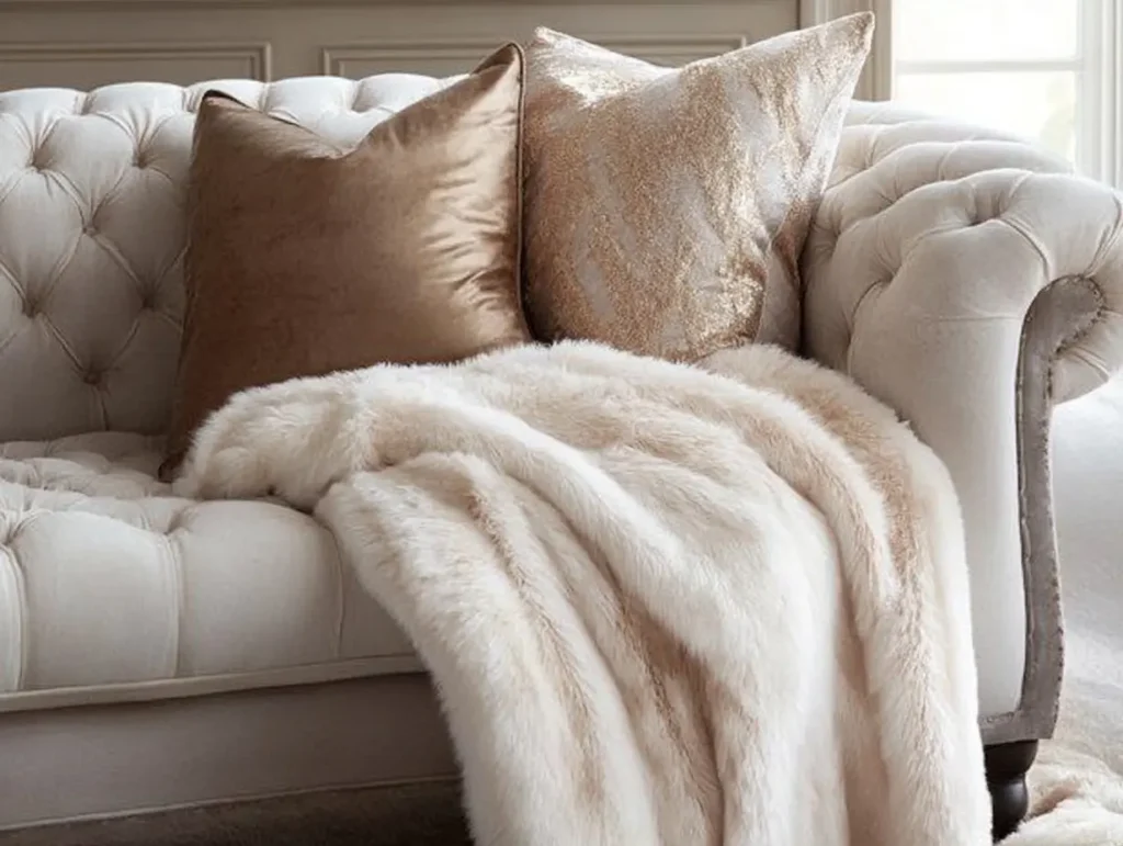 Luxe Throws and Pillows: