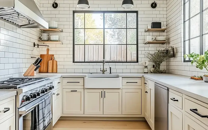 Modern Minimalism in the Kitchen (Dutch-inspired Kitchen):