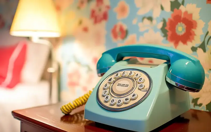 Rotary Dial Telephone: