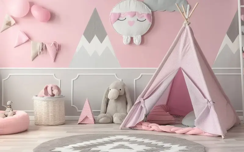 Whimsical Kids' Room: