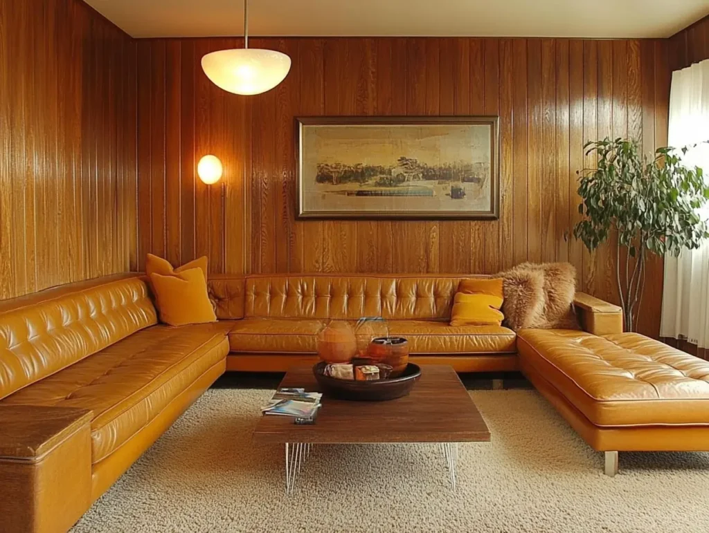 Wood Paneling: