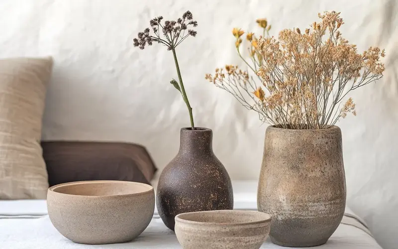 Clay or Ceramic Decor: