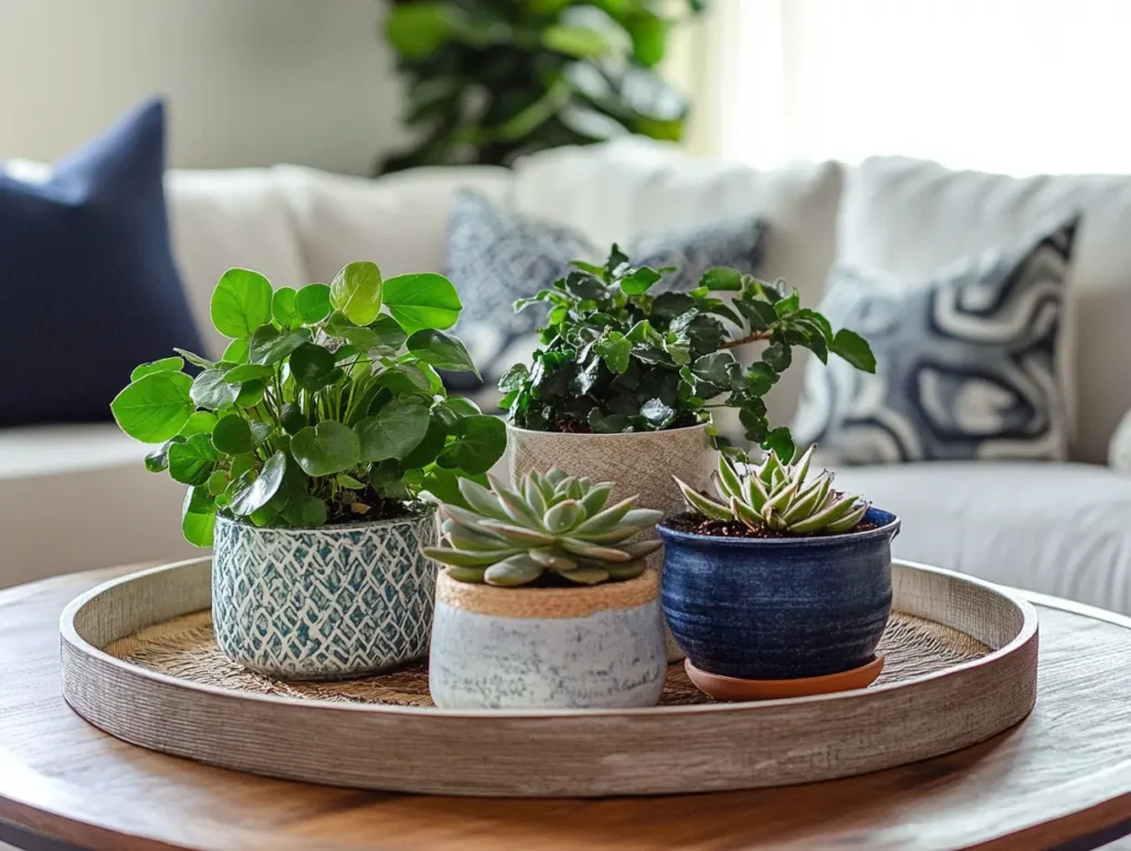 Coffee Table Greenery: