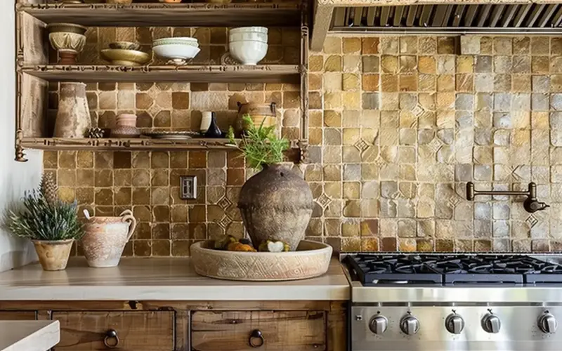 Handcrafted Tiles, Backsplash Wow: