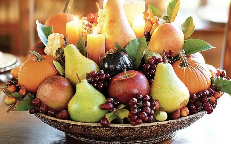 Harvest-Inspired Centerpieces: