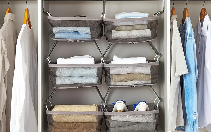 Other: An alarm clock is crucial for those early mornings, and hangers are necessary for your closet. Storage bins or baskets can help keep your belongings organized and out of sight. 