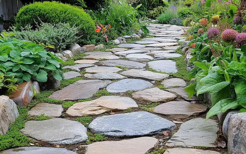 Stone Pathway (Outdoor):