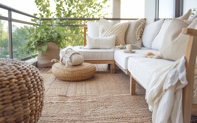 Textured Rug Retreat: 