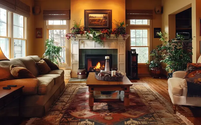 Warm, Earthy Colors: Create a Welcoming Ambiance: