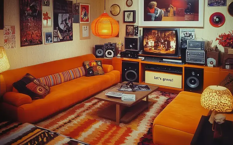 Totally Awesome 70s Living Room Decor Ideas: Picture this: The year is 1975. You walk into a living room, and it’s like stepping into a kaleidoscope of bold patterns, vibrant colors, and furniture that seems to be saying, "Let's groove!" The 70s living room was more than just a place to sit; it was a haven of self-expression, where comfort and style collided in a glorious celebration of all things groovy.