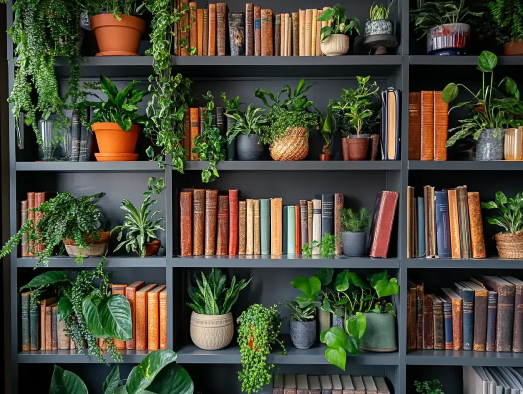 Bookshelf Plant Integration: