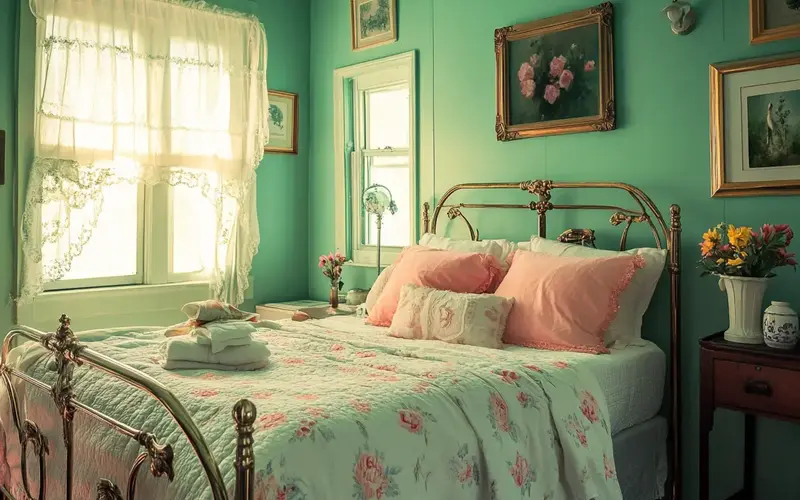 Vintage-Inspired Color Palette: