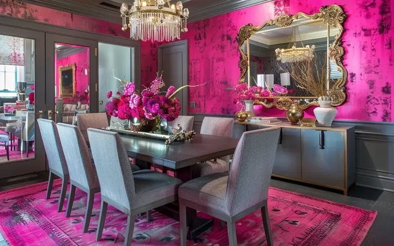 Glamorous Dining Room: