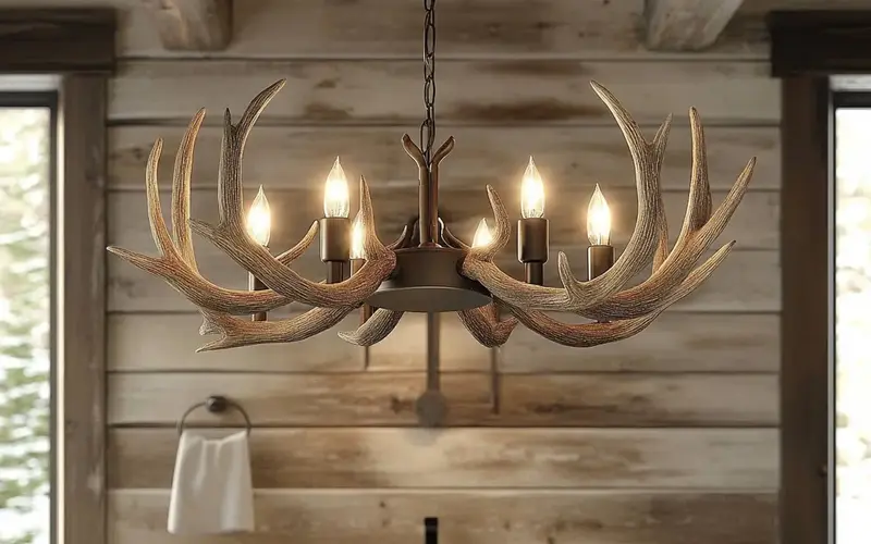 Antler Chandelier: