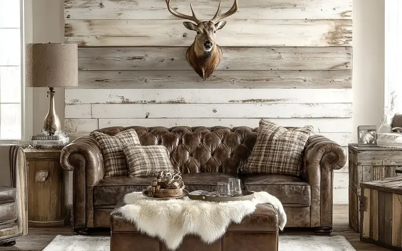 Antlers & Animal Hides: