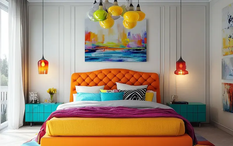 Colorful Lighting Fixtures: