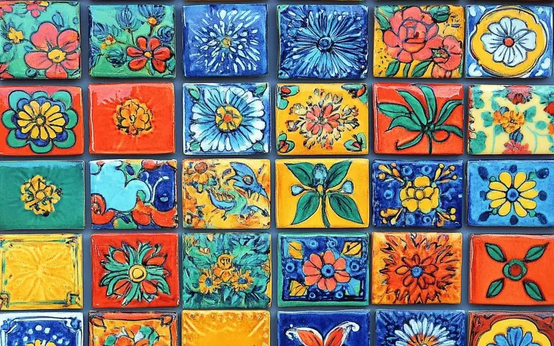 Colorful Talavera Tiles: