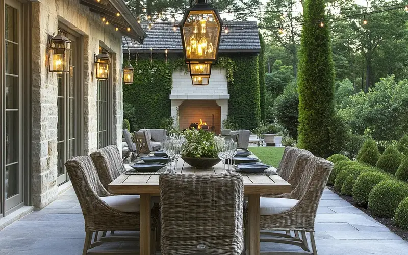 Create a Dining Area for Al Fresco Meals: