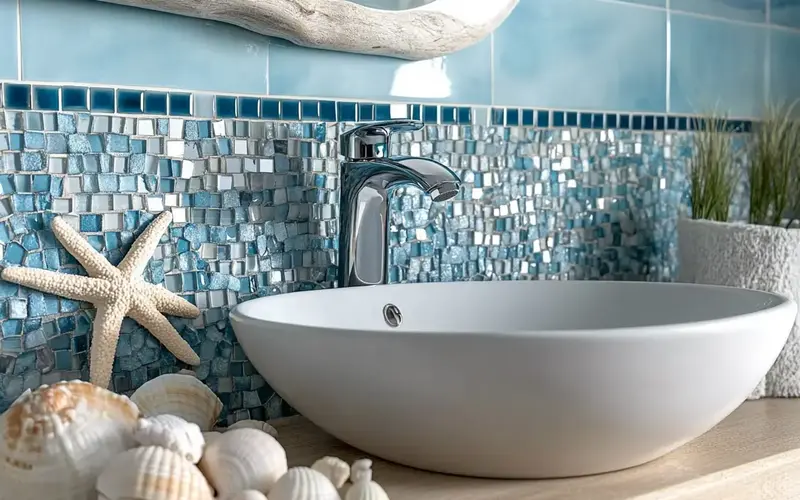 Mosaic Tile Accents: