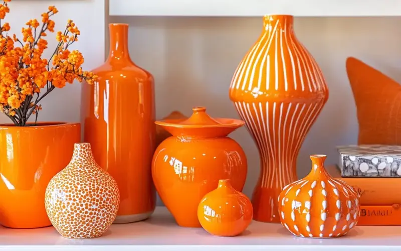 Orange Decorative Accessories: