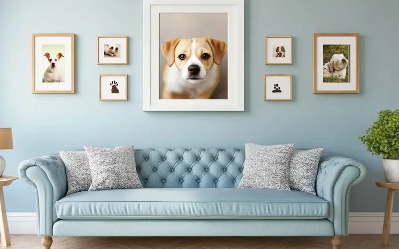 Pet-Friendly Wall Art and Decor: