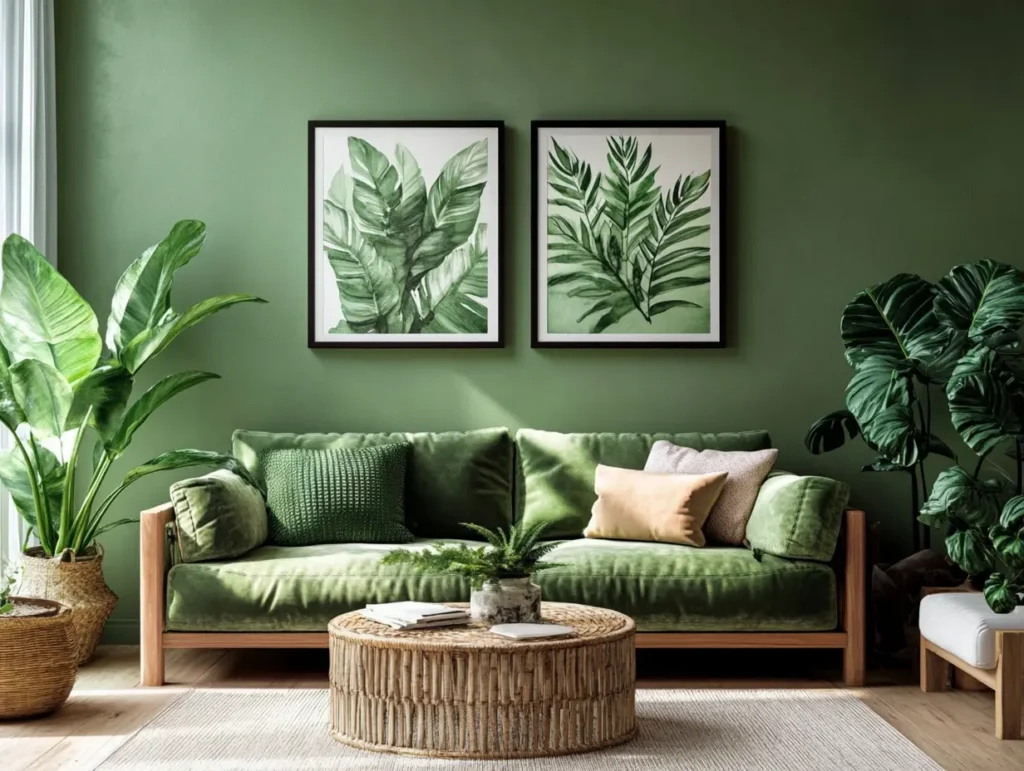 Plant-Themed Wall Art: