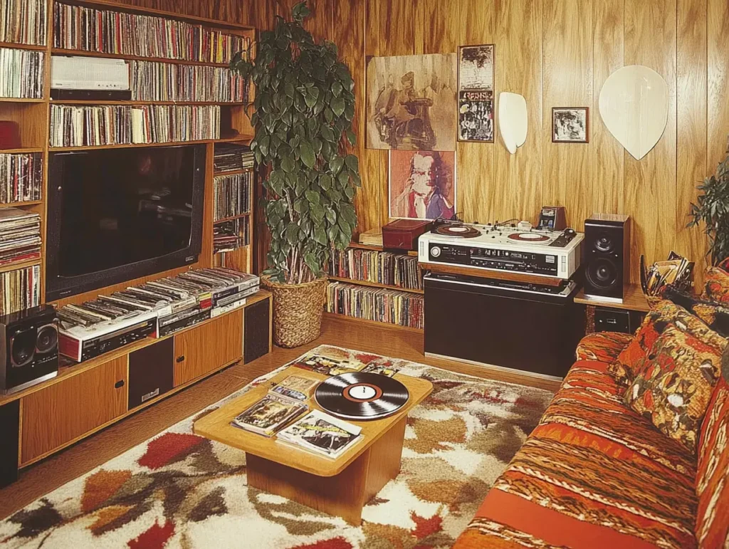 Record Players and Vinyl Collections: