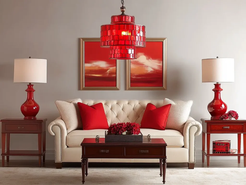 Red Lighting Fixtures