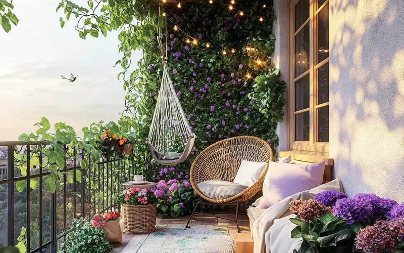 Secret Garden (Czech-inspired Balcony):