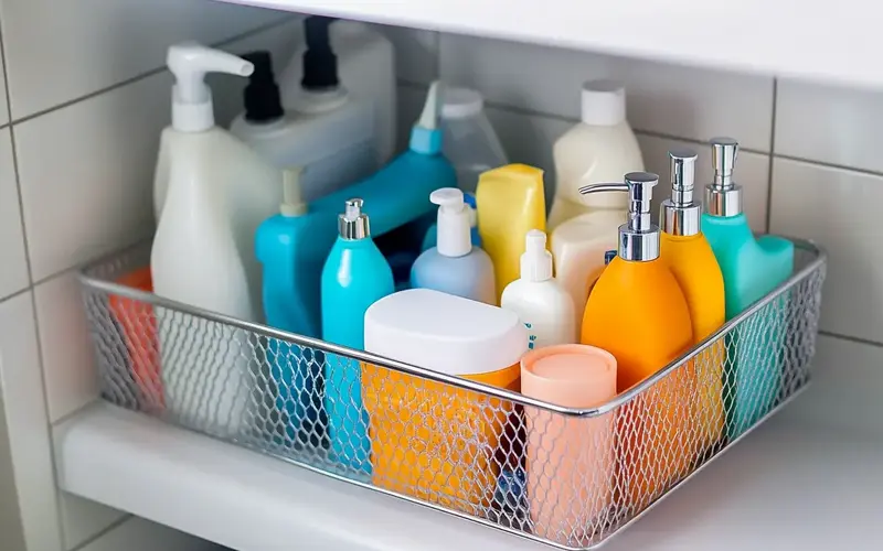 Shower Caddy Repurposed: 