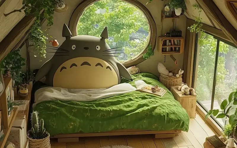 Studio Ghibli-Inspired Accents: