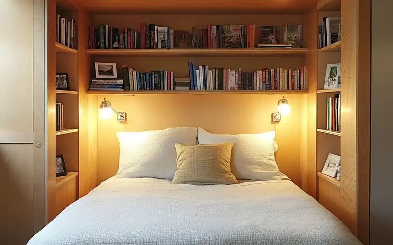 The Headboard Hideaway: