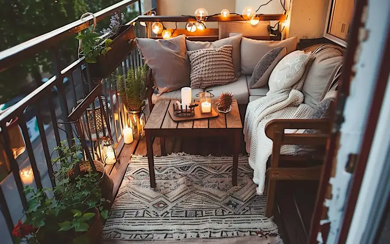 Additional Ideas: DIY Project Ideas: Get crafty and personalize your balcony with DIY projects. You can find many inspirational tutorials online for crafting balcony furniture, decor, and lighting.