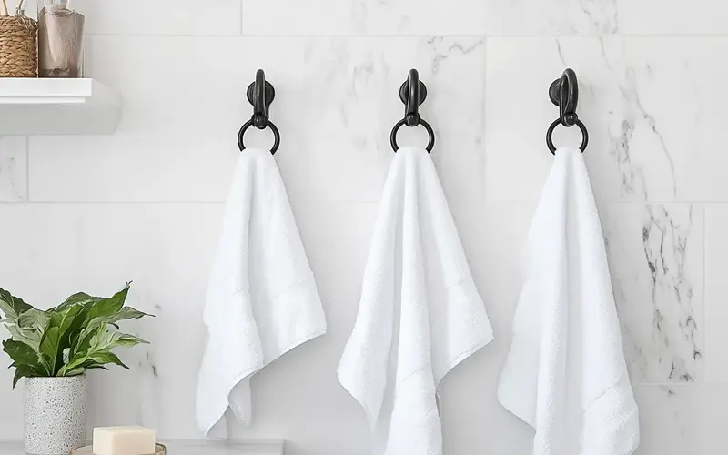 Bathroom Towel Hook Ideas for a Stylish Space: Let's be honest—a bathroom without towel hooks is like a kitchen without utensils—you can technically manage it, but it's a chaotic mess! Towel hooks are the unsung heroes of bathroom organization, ensuring your towels stay dry, your space remains tidy, and your overall aesthetic is polished.