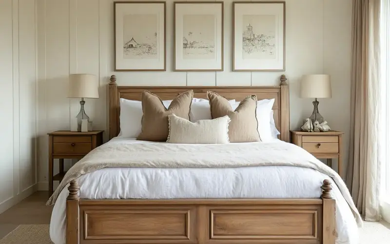 Creative Ideas for Above-Bed Decor: The space above your bed often remains a blank canvas, waiting to be transformed into a captivating focal point. This often-underutilized area has the potential to elevate your bedroom's aesthetic and express your unique style.