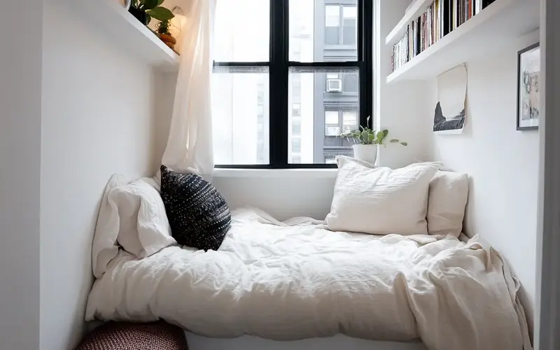 GENIUS Small Bedroom Inspiration (Tiny Tips for a Big Impact): We've all been there – staring at a small bedroom and wondering how to make it feel spacious, stylish, and functional on Earth. But guess what? Tiny doesn't have to mean cramped! With a little creativity and some clever design tricks, you can transform your pint-sized sleeping quarters into a haven of comfort and style.