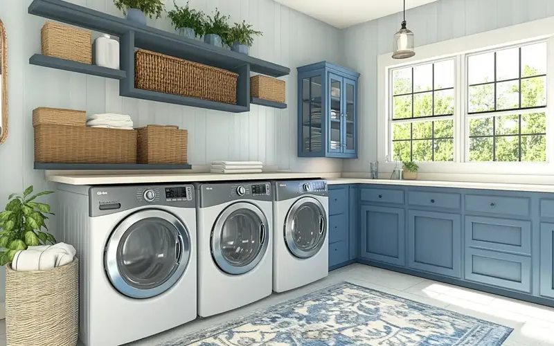 Laundry Room Decor Ideas for a Space You'll Love: Let's face it: laundry isn't most people's favorite chore. But what if your laundry room was a space you actually enjoyed being in? A splash of color, clever decor, and functional organization can transform your laundry room from a drab chore zone into a delightful and inspiring haven