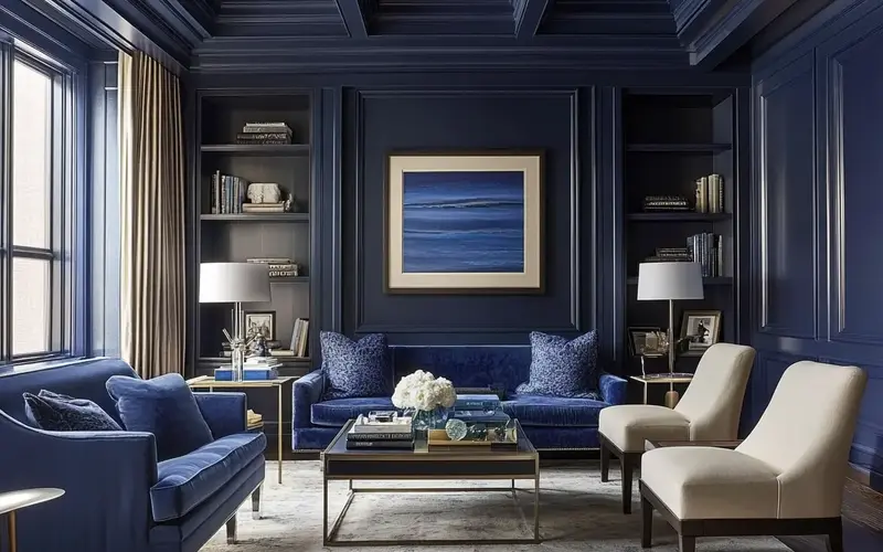 17 Navy Blue Living Room Decor Ideas That Make a Statement: Ah, navy blue. It evokes images of starry night skies, deep oceans, and timeless sophistication. It's a color that whispers elegance and commands attention all at once. In your living room, navy blue isn't just a color; it's a mood, a statement, a whole vibe.