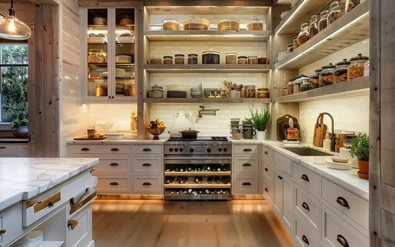 Brilliant Open Shelving Pantry Kitchen Ideas: Hey there, fellow home decor enthusiasts! If you're like me, you're constantly seeking ways to infuse your kitchen with style and functionality. Open-shelving pantries have taken the design world by storm, offering a delightful alternative to traditional cabinets.