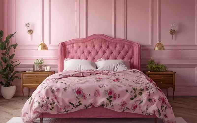 Pink Bedroom Decor Ideas for a Calming Atmosphere: In the realm of interior design, the impact of color psychology cannot be overstated. Colors wield a remarkable influence over our moods and emotions, and when crafting a serene and peaceful haven in your bedroom, pink emerges as a natural choice. Pink is intrinsically linked to feelings of tranquility, warmth, and comfort. Its gentle presence creates a soothing ambiance that promotes relaxation and rejuvenation.